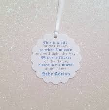 Part two of our st. Baby Shower Tea Light Candle Tags Candle Poem Tags Tea Light Etsy Candle Favor Tags Baby Shower Candle Poem Baby Shower Candles
