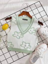 Call and schedule your appointment today! Floral Pattern Sweater Vest Shein Eur Sweater Vest Green Sweater Vest Pattern Sweater