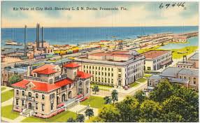 239 likes · 5 talking about this. Air View Of City Hall Showing L N Docks Pensacola Florida Digital Commonwealth