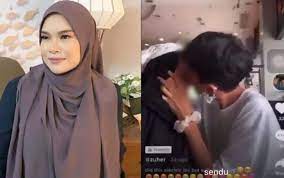 Nora Ariffin Mengaku Video Cium Mulut Itu Anak Perempuannya