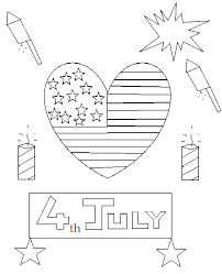 These alphabet coloring sheets will help little ones identify uppercase and lowercase versions of each letter. 4th Of July Coloring Pdf