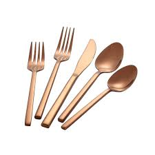 Join prime to save $3.00 on this item. 10 Piece Flatware Copper Color Mirror Forged Cutlery Set Thick Stainless Steel Handle For Hotel Restaurant Dinnerware Set Buy Rose Gold Cutlery Copper Flatware Matte Copper Cutlery Product On Alibaba Com