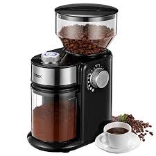 Burr Coffee Grinder With Large Hopper Electric Burr Mill Https Smile Amazon Com Dp B07z3wlqnh Ref In 2020 Italian Coffee Maker Burr Coffee Grinder Coffee Grinder