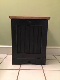 Primitive Bathroom Trash Bin Tilt Out Door By Rdprimitivehomedecor Primitive Bathrooms Trash Bins Primitive Bathroom