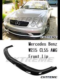 Glossy Black Painted 01 06 Mercedes Benz W215 Cl55 Amg Coupe Front Lip Spoiler Mercedes Benz Cars Benz Mercedes Benz