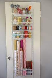 Diy Gift Wrapping Station Gift Wrapping Station Gift Wrap Organization Wrapping Station