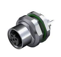 Circular plug connector, installation (PCB connection system ...