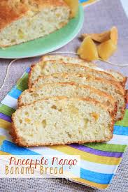 Pineapple Mango Banana Bread Mostly Homemade Mom Recipe Banana Bread Snack Bites Bread
