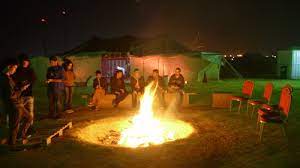 The Long Summer Desert Camping