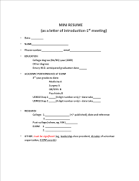 Reference data role is responsible for microsoft, finance, securities, training, security, java, analysis, reporting, modeling, software. Mini Resume Sample Templates At Allbusinesstemplates Com