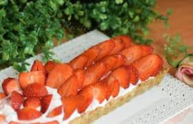 Fate raffreddare i dessert a temperatura ambiente. Cheesecake Allo Yogurt E Fragole Senza Panna Le Ricette Di Francesca