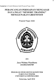 Artikel ini sengaja muncul lagi dengan perubahan pembelajaran yang diperlukan. Pedoman Penulisan Proposal Tugas Akhir Dan Laporan Tugas Akhir Pdf Download Gratis