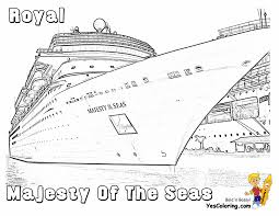 10 insider tips for sailing the disney dream cruise ship. Spectacular Cruise Ship Coloring Cruises Free Ship Printables