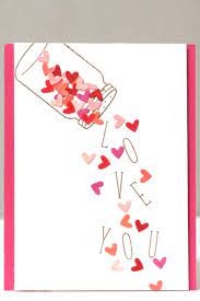 Paint a heart using watercolor, then let it dry. 35 Diy Valentine S Day Cards Cute Homemade Valentine Ideas