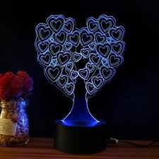 M Sparkling Td021 Creative Valentine S Day 3d Led Lamp 3d Led Night Light Led Lights For Sale Night Light