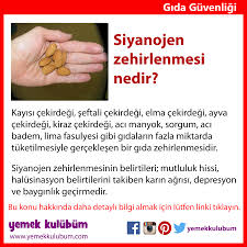 Gida Guvenligi Siyonejen Zehirlenmesi Nedir Http Yemekkulubum Com Icerik Sayfa Siyanojen Cyanogen Zehirlenmesi Gida Zehirlenmesi Saglikli Yasam Saglikli