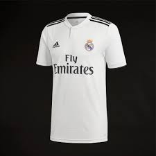 Real madrid was founded in march of 1902 as the madrid football club and has since become one of the most successful football clubs in the world. Adidas Real Madrid 2018 19 Home Jersey Mens Replica Shirts White