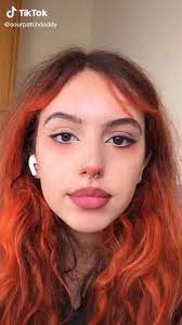 Red Underwhe Makeup Look From Tiktok Sourpatchdaddy