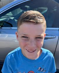 Malachi was deathly afraid to get his haircut. It was our fault for using  hot clippers at home and also he has a button