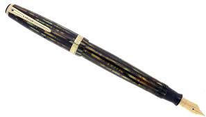 Restored 1946 Parker Duofold Senior Fountain Pen Green Gold Celluloid With V Nib Parker Duofold Parker Fountain Pen Fountain Pen