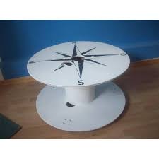 Kabelrolle Aus Holz Als Tisch Windrose Kabelrolle Windrose Kabel