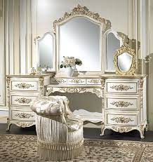 Set and contemporary sideboards gray that always has many. Casa Padrino Luxury Baroque Bedroom Set White Gold 1 Dressing Table 1 Mirror 1 Armchair Magnificent Bedroom Furniture Hotel Furniture Castle Furniture Luxury Quality Made In Italy