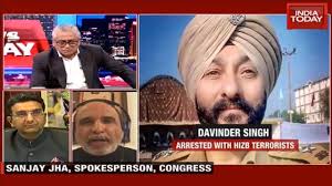 Is Congress suggesting that in some way Davinder Singh facilitated suicide  bombers in the Pulwama attack? Listen to what Congress' Sanjay Jha said.,  Watch #NewsToday with Rajdeep Sardesai, More ...
