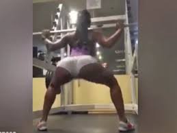 Weather girl Roxana Vancea gets pulses racing with THIS bottom workout