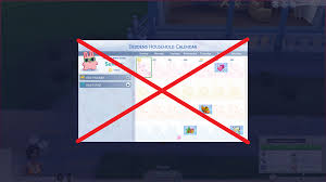 Make sure enable custom content and mods are checked (turned on) in game options: Mod The Sims No Premade Holidays
