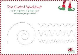 Christmas Elf Pen Control Sheet In 2020 Christmas Activities Christmas Activities For Kids Activity Sheets