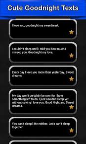 Sweet dreams & good night. Cute Goodnight Texts For Android Apk Download
