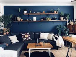 Add personality to bedrooms, living rooms and dining areas with colour and pattern. Scandinavian Interior Decor Blue Wall Is Nordisk Hav By Jotun Stuefarger Stue Interior Stue