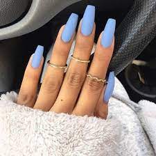 Brief Article Teaches You The Ins And Outs Of Light Blue Acrylic Nails Coffin Long And What You Should Do Today Res Best Acrylic Nails Blue Nails Matte Nails
