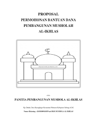 Doc permohonan bantuan dana mushola gunawan r academia edu. Proposal Mushola To Act