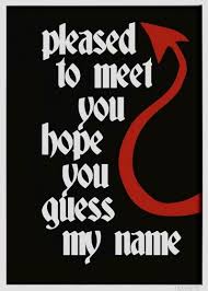 Pleased To Meet You Hope You Guess My Name Lyrics Pin On Its Only Rock Roll Folks
