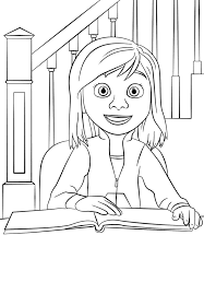 Inside out movie characters coloring pages. Riley Inside Out Coloring Page Free Printable Coloring Pages For Kids