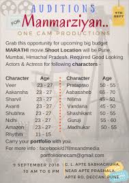 D7 Films And Media On Twitter Here We Are With All The Details Auditions Fr Upcoming Big Budget Marathi Movie Manmarziyaan Are Happening In Pune Taapsee pannu stands out, trying to work past the clichéd role. twitter