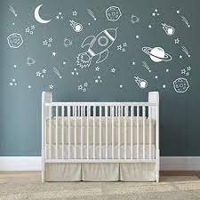 We did not find results for: Space Wall Decal Nursery Outer Space Decor Rocket Decal Boy Room Decor Space Ship Decal Space Themed Room Planets Wall Decal For Baby Boys Nursery A37 White Buy Online At Best Price In