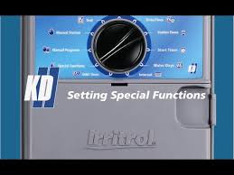 Irritrol Kd2 Getting Started Special Functions Youtube
