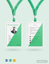 These id badge templates are designed for use with alphacard id suite standard, professional, and elite. Free Staff Blank Id Card Template Word Doc Psd Indesign Apple Mac Pages Illustrator Publisher In 2020 Id Card Template Blank Id Cards Card Design