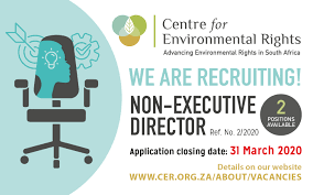 lusaka /lilongwe, malawi, zambia position: Calling For Applications For New Non Executive Directors Centre For Environmental Rights