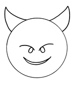 Entering emoji in textedit works (through the special characters palette). Emoji Online Coloring