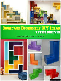 Diy Tetris Shelf Bookcase Instruction Free Plan Furniture Bookshelves Diy Bookcase Diy Wood Projects