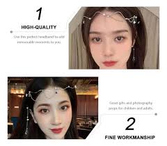 Collar, Accesorio Para El Cabello Francés, Cadena Para La Ca