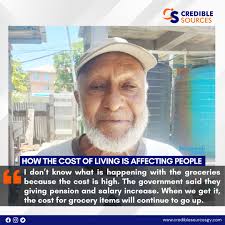 High cost of living in Port Moresby