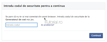 Maybe you would like to learn more about one of these? Cum Sa Securizati Si Mai Bine Contul De Facebook De Pe Iphone Cu Ajutorul Generatorului De Cod Tutorial Itutorial Ro