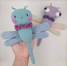 Dragonfly Amigurumi Pattern Crochet Pattern Amigurumi Pattern Crochet  Dragonfly Pattern Tutorial PDF Lula the Dragonfly Pattern