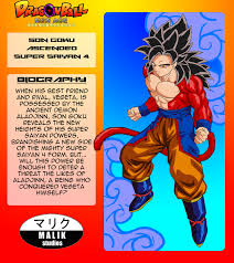 This form also is canon to sunto's original story. Son Goku Bio Card Son Goku Goku Dragon Ball Art