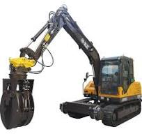 High Efficient Jg Rail Handler Railroad Excavator Machine for All Rail  Sizes Lifting and Handling