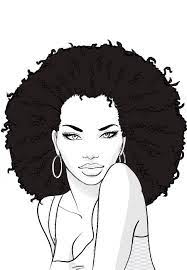 How To Draw Afro Hair Afro Hair Drawing Afro Hairstyles How To Draw Hair